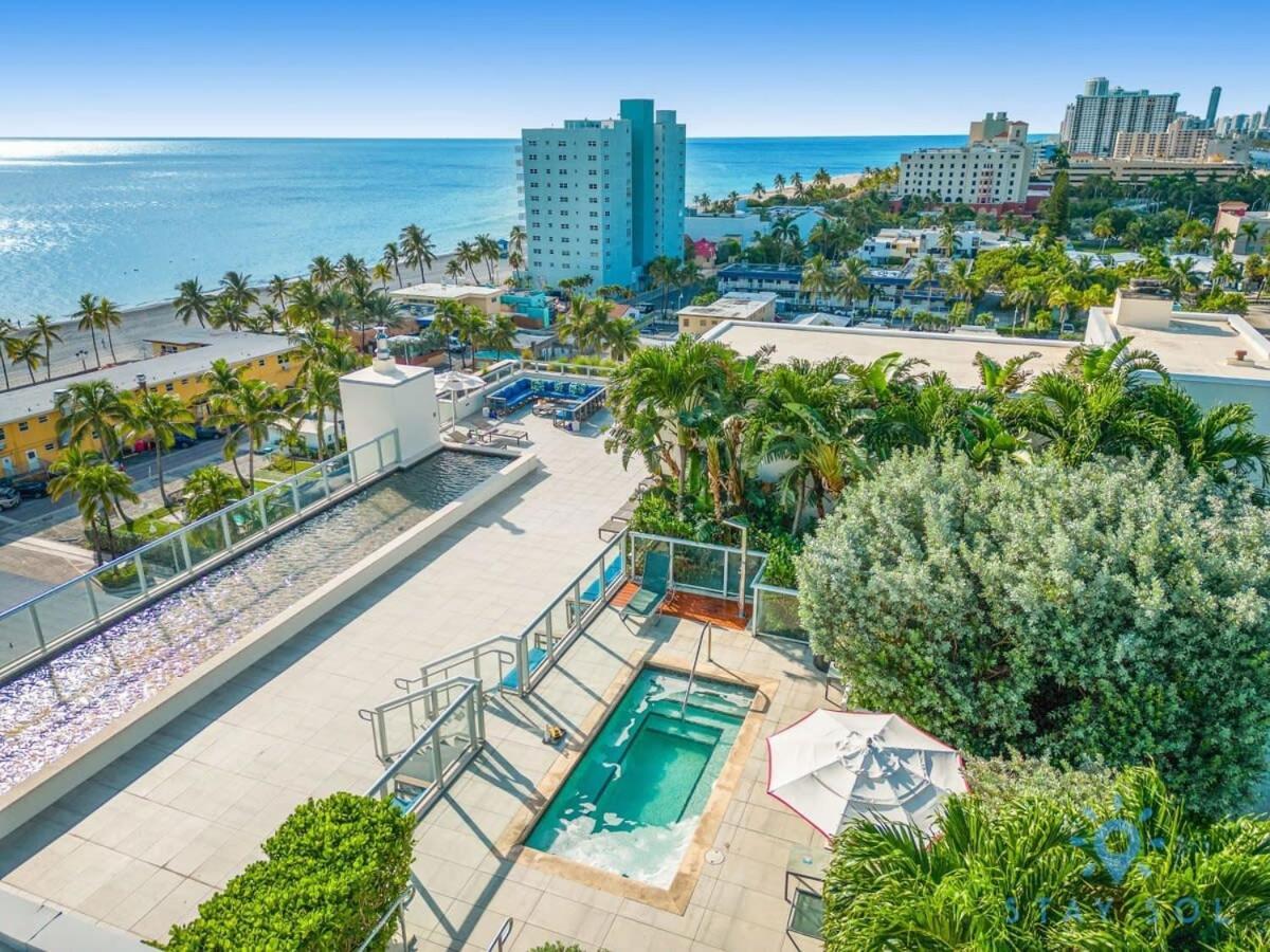 Perfect Relax - Rooftop Pool - Gym - Hot Tub Голливуд Экстерьер фото