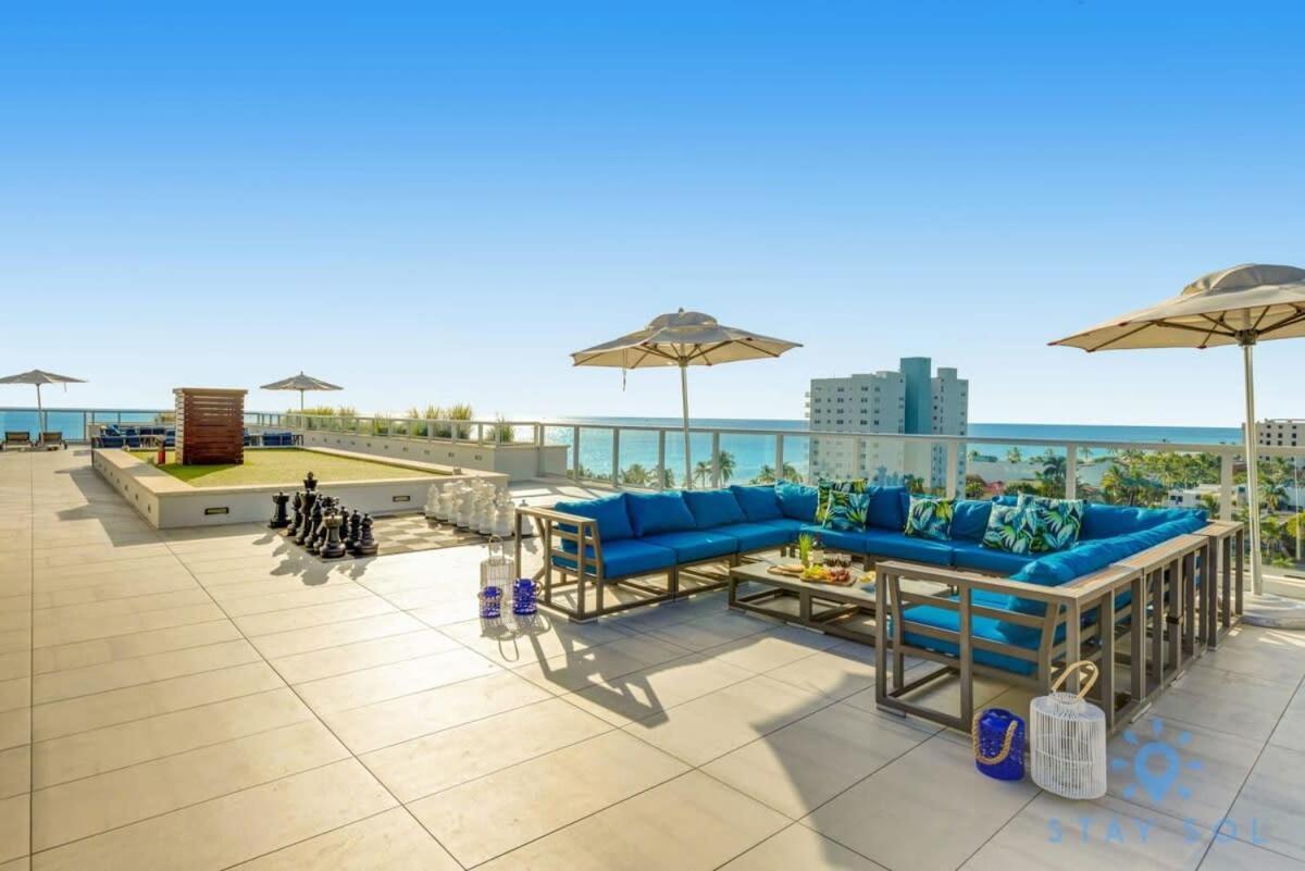 Perfect Relax - Rooftop Pool - Gym - Hot Tub Голливуд Экстерьер фото