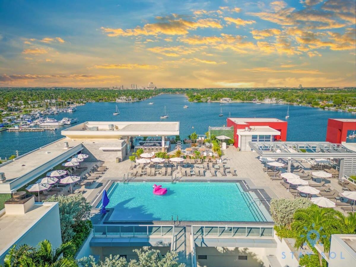 Perfect Relax - Rooftop Pool - Gym - Hot Tub Голливуд Экстерьер фото