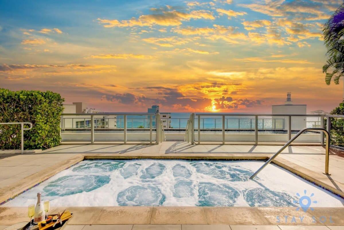 Perfect Relax - Rooftop Pool - Gym - Hot Tub Голливуд Экстерьер фото