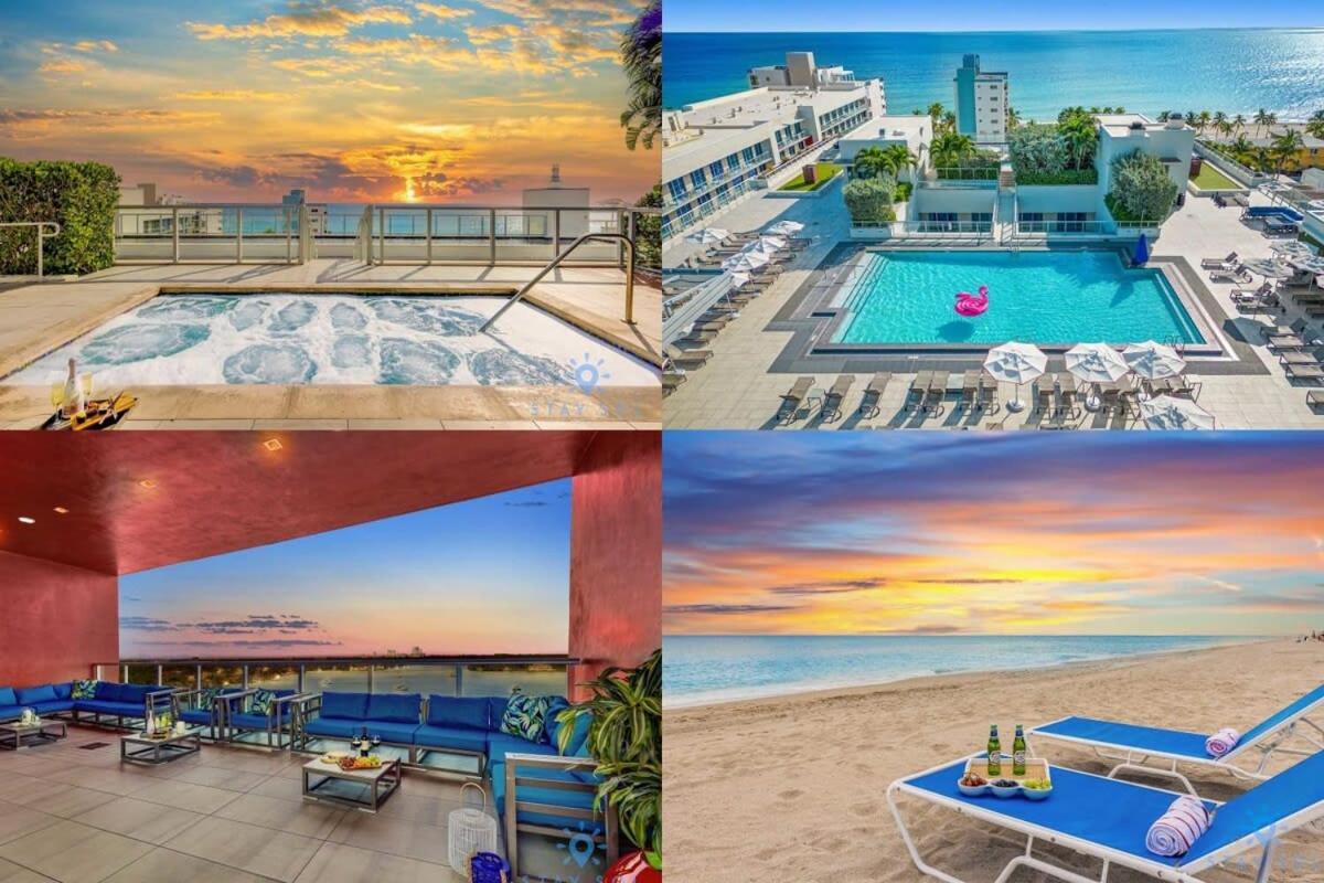 Perfect Relax - Rooftop Pool - Gym - Hot Tub Голливуд Экстерьер фото